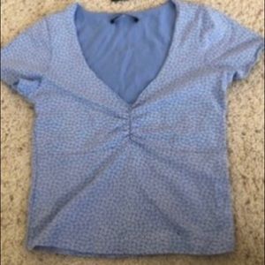 Brandy Melville Blue Gina Top